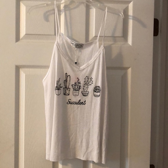 Wildfox Tops - Wildfox Succulent Tank